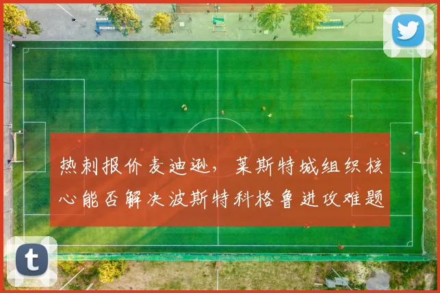 热刺报价麦迪逊，莱斯特城组织核心能否解决波斯特科格鲁进攻难题？